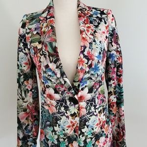 Zara Floral Jacket, xs